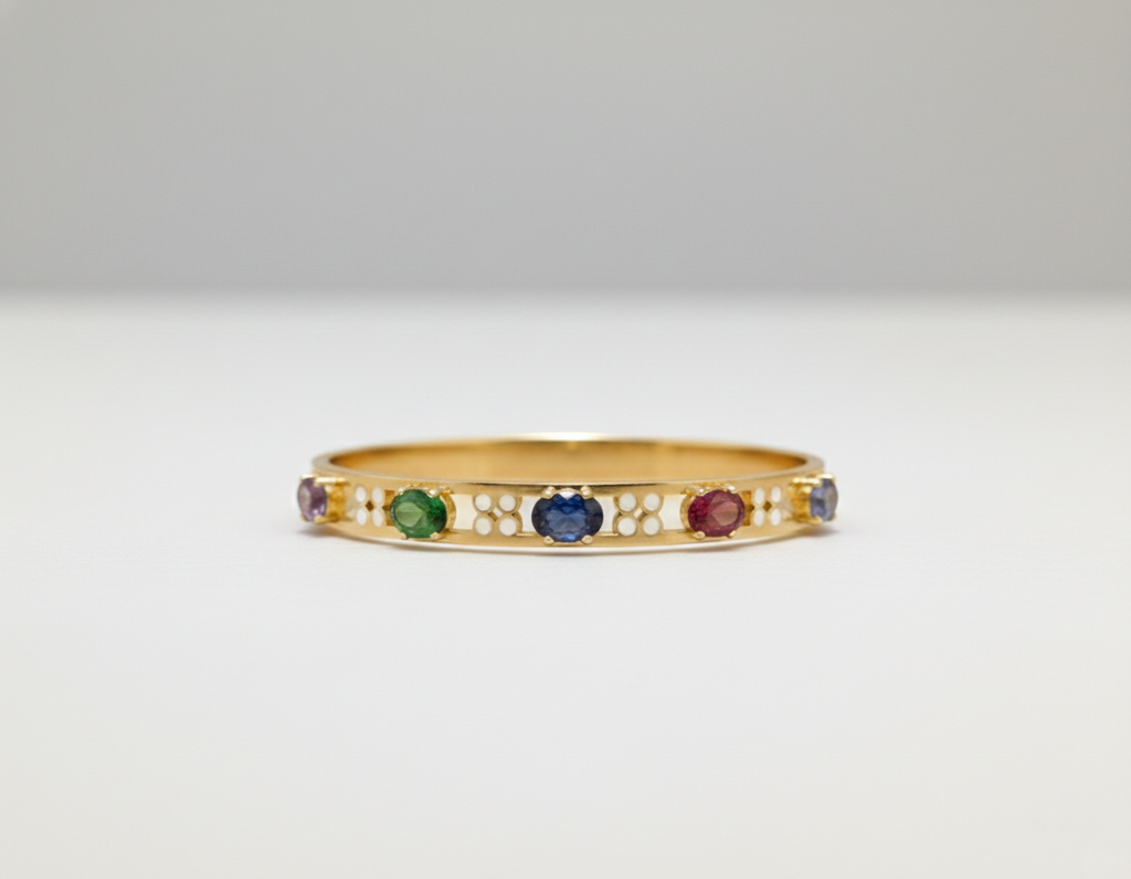 Celestial Gemstone Bracelet