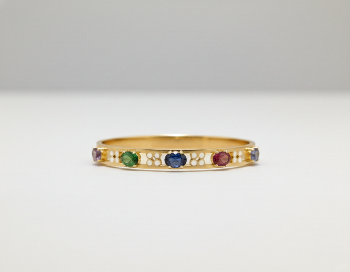 Celestial Gemstone Bracelet