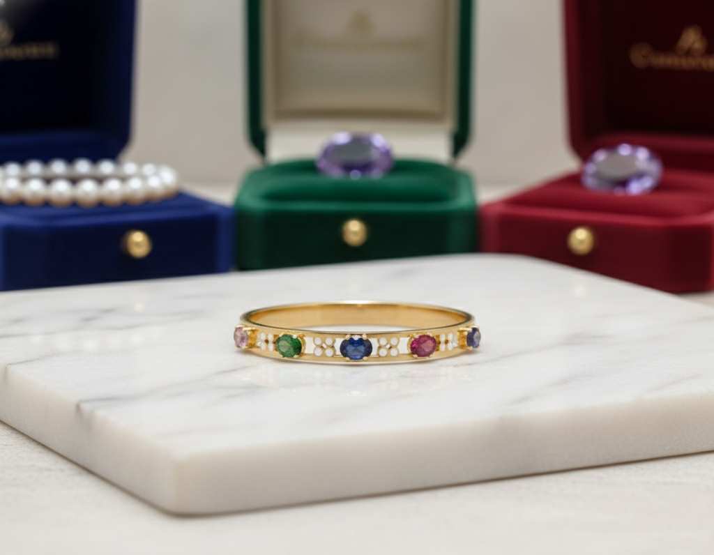 Celestial Gemstone Bracelet