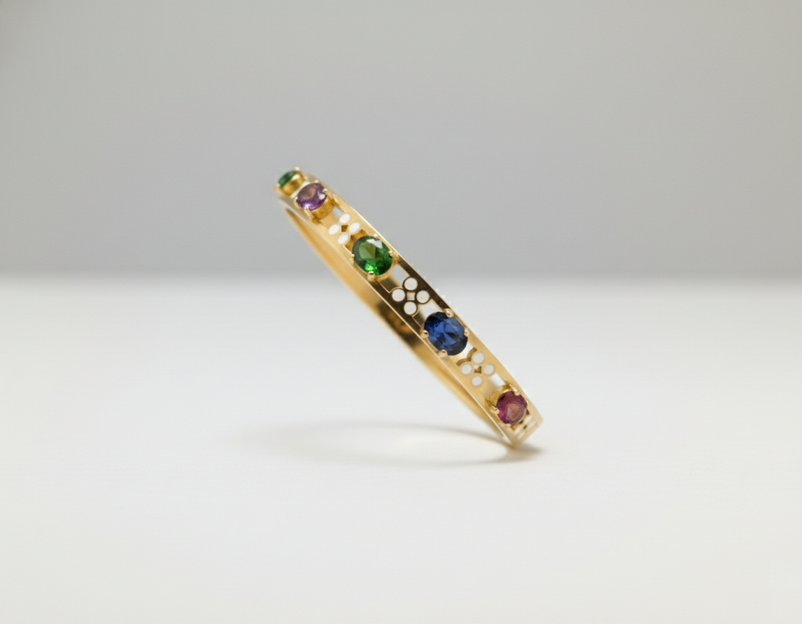 Celestial Gemstone Bracelet