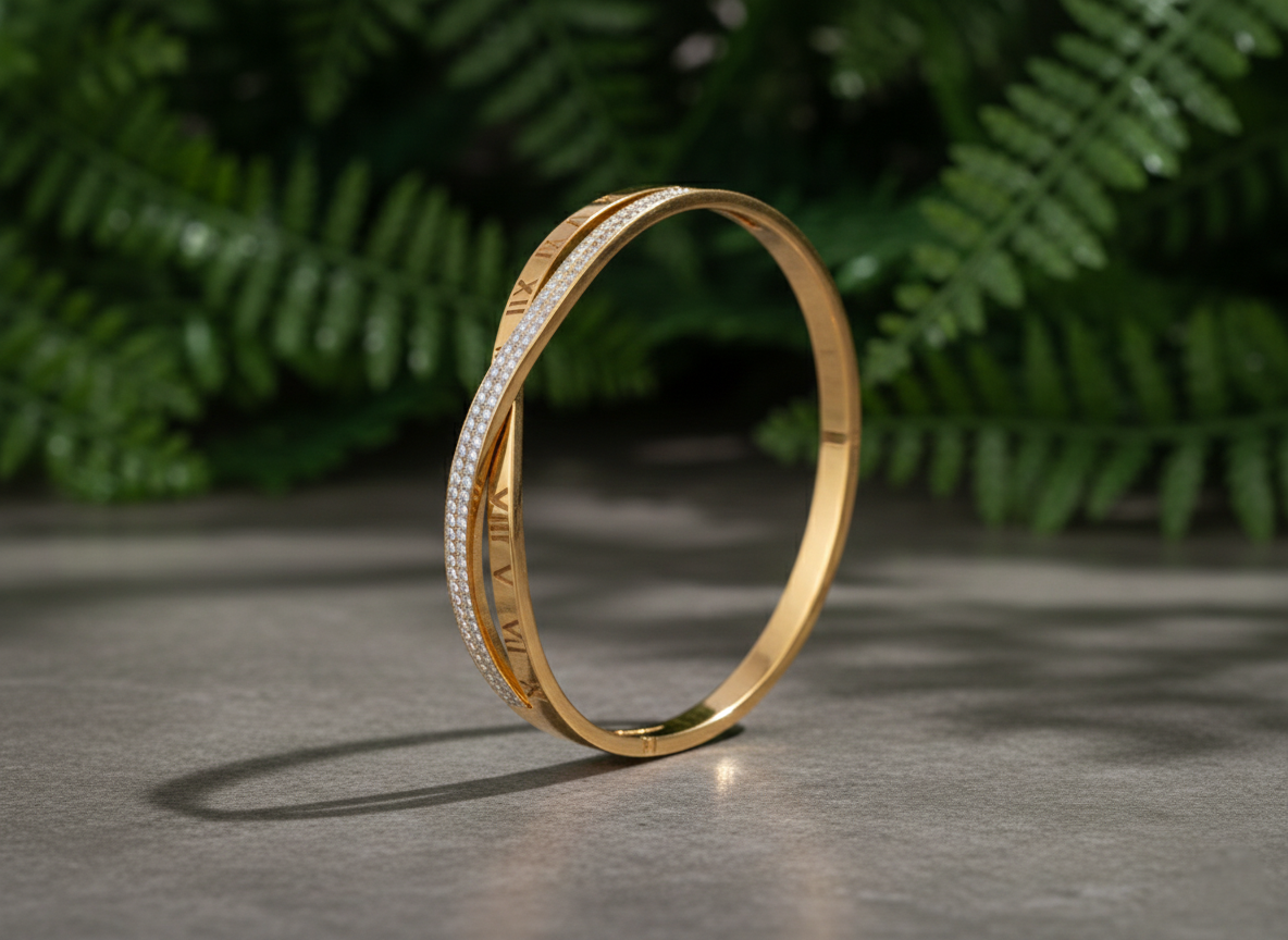 Classic Roman Gold Bracelet