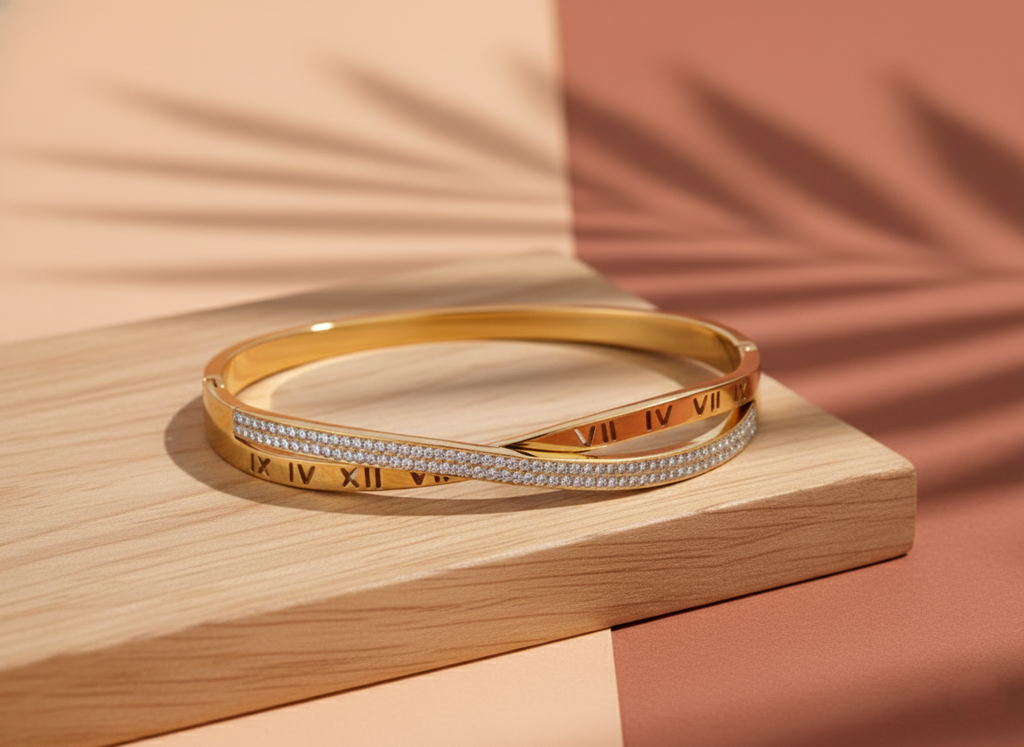 Classic Roman Gold Bracelet