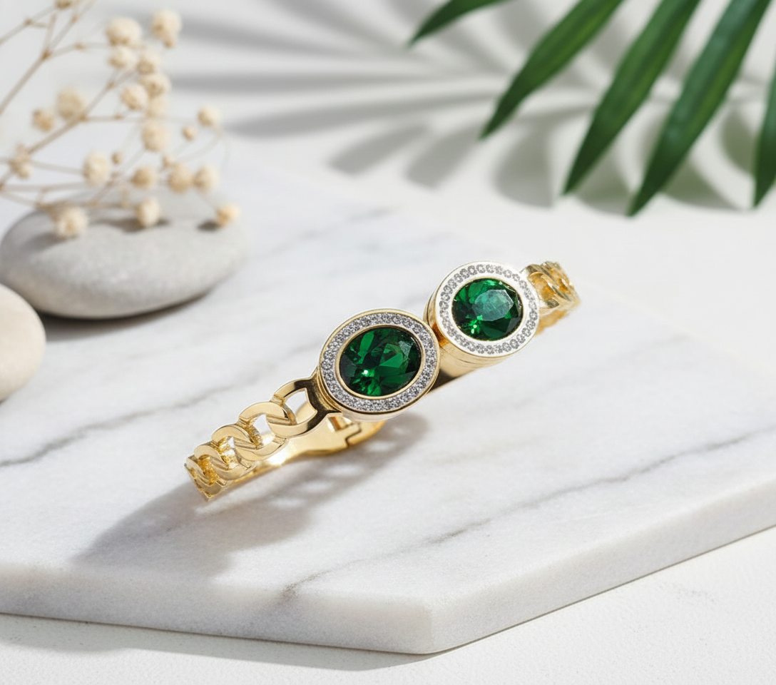 Emerald Bracelet