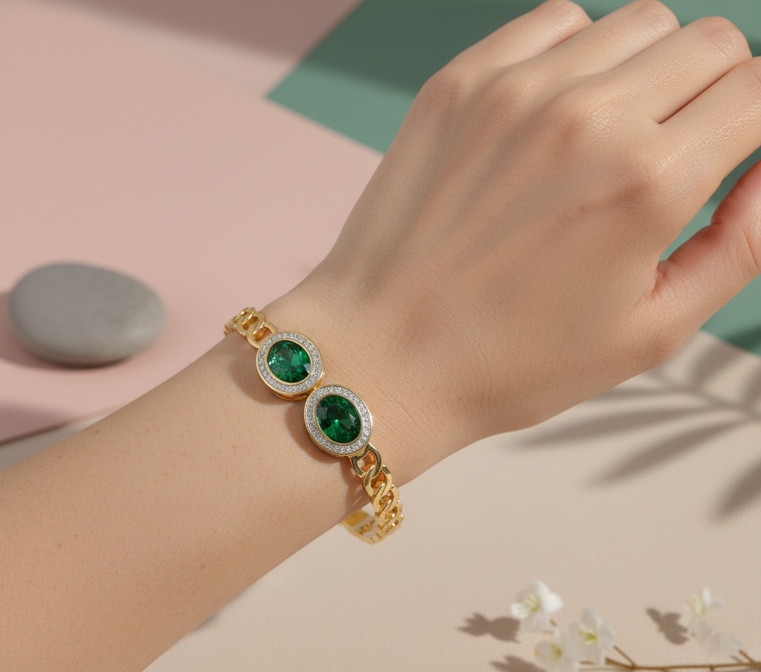 Emerald Bracelet