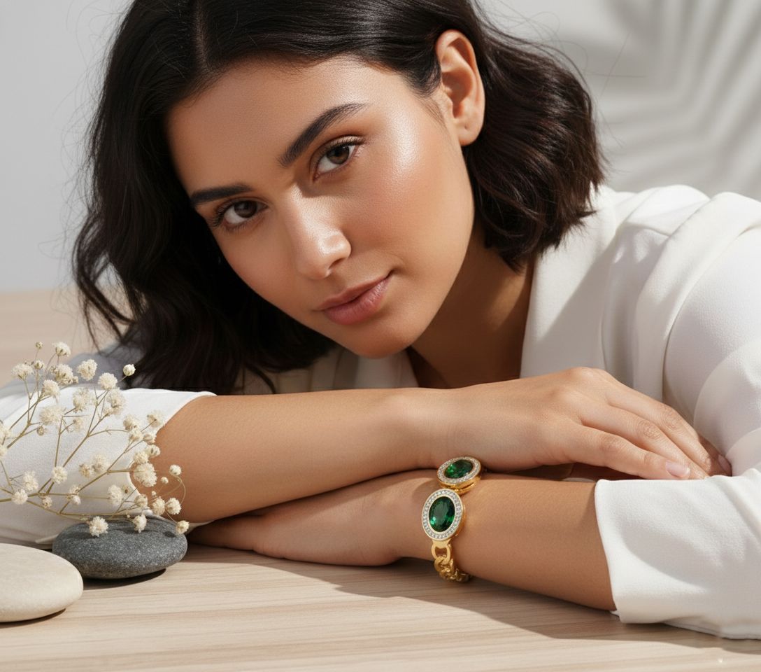 Emerald Bracelet
