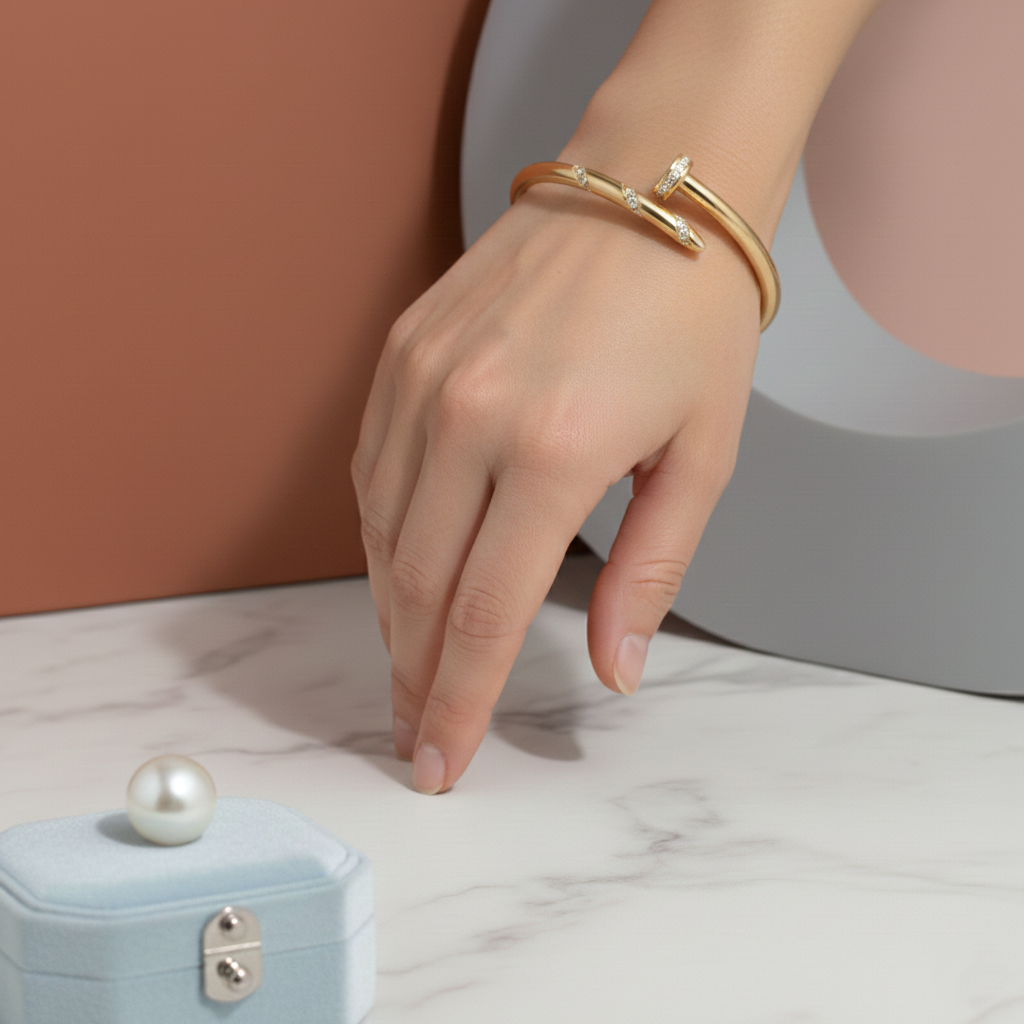 Luxe Nail Bangle
