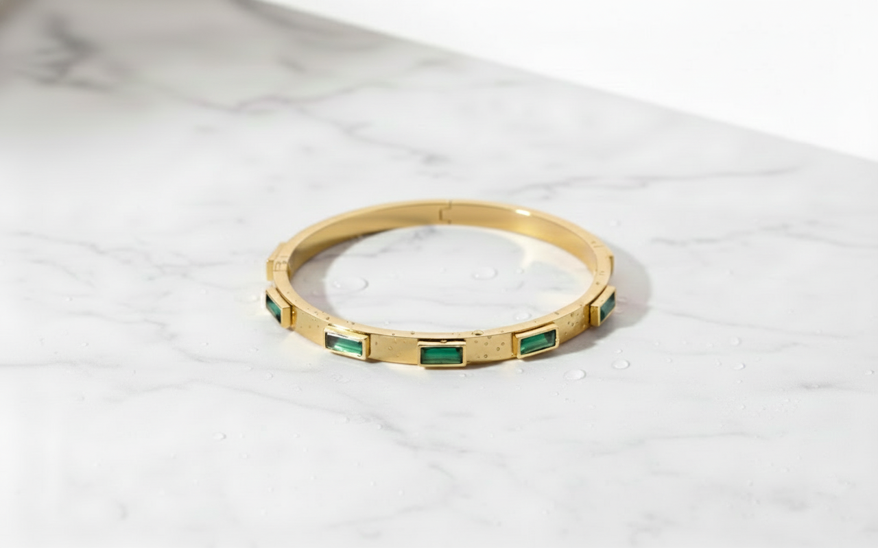 The Green Emerald Bracelet