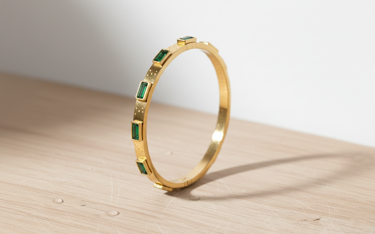 The Green Emerald Bracelet