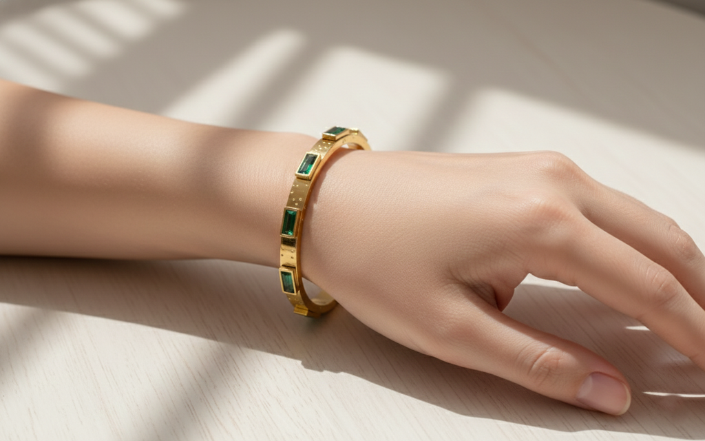 The Green Emerald Bracelet