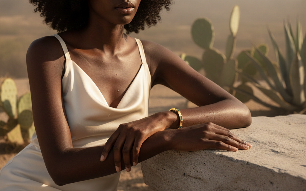 The Green Emerald Bracelet