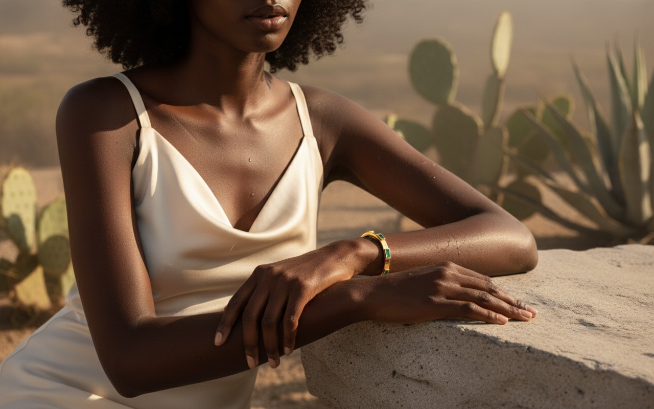 The Green Emerald Bracelet